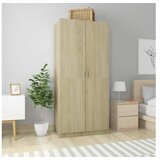  Ormar boja hrasta sonome 90 x 52 x 200 cm od konstruiranog drva | shoptok.hr