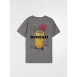 Sinsay Pamučna majica s natpisom Hawai | shoptok.hr