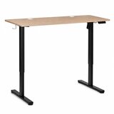  Električni radni stol 140x60 cm, podesiva visina 72-118 cm, svijetli hrast ModernHome | shoptok.hr