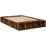  The Living Store Posteljni okvir dimljeni hrast 150x200 cm inženirski les - Posteljni Okvir, (21526570) | Shoptok.si