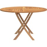  Sklopivi vrtni stol Ø 110 x 75 cm od masivne tikovine | Eponuda.com