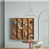 Hammel Furniture Stenski regal v hrastovem dekorju v naravni barvi 70x70 cm Mistral – | Shoptok.si