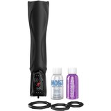 PDX Roto-Teaser - vodootporan, rotirajući, vibrirajući masturbator (crni) | shoptok.hr