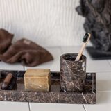 Mette Ditmer Denmark Okrasni pladenj iz marmorja 16x31 cm Marble - | Shoptok.si