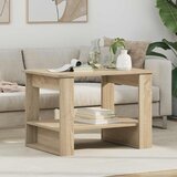  Kava Stol Sonoma hrast 72 x 50 x 50 cm Konstruirano drvo | shoptok.hr