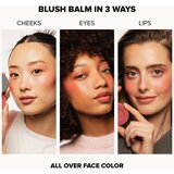 Nudestix Stax All Over Color Blush Balm večnamensko ličilo za oči, ustnice in obraz odtenek Cheeky Coral 2,5 g | Shoptok.si