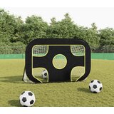 Nogometna mreža za gol s metom 120 x 80 x 80 cm poliester Cijene
