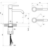 Ravak X070347 Espirit armatura za umivalnik | Shoptok.si