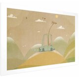  Plakat - Traveling Giraffe 90x60 Bez okvira s margom | shoptok.hr