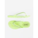 SEASTAR Green flip-flops with zirconia | shoptok.hr