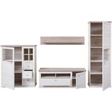 Hom`in DNEVNI REGAL, siva, bela | Shoptok.si