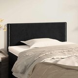  Uzglavlje crno 100x5x78/88 cm baršunasto | shoptok.hr