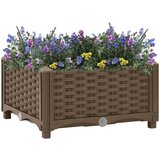 Furnova Visoka greda 40x40x23 cm polipropilen, (21920617) Cene