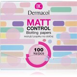 Dermacol Matt Control matirajuće maramice za čišćenje za lice 100 kom | shoptok.hr