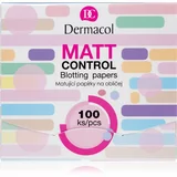Dermacol Matt Control matirajuće maramice za čišćenje za lice 100 kom