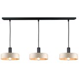  Luster na sajli LATTE 3xE27/60W/230V bež/crna | Eponuda.com