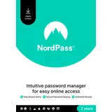 NordPass Premium, Unlimited Devices, 2-Year, Password Manager (PC/Mac/Mobile) Subscription Key GLOBAL