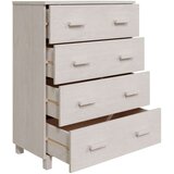 vidaXL Komoda bijela 79 x 40 x 103,5 cm od masivne borovine | shoptok.hr