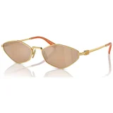 Miu Miu Occhiali da Sole MU56ZS 5AK40D Gold