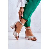VINCEZA Leather High Heel Sandals 23 | shoptok.hr