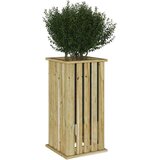  Saksije za biljke Smeđa 33 x 33 x 65 cm Impregnirana borovina | shoptok.hr