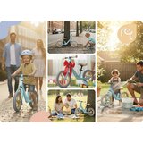 Nukido Light Flee 12" otroško kolo brez pedal, bež-modro | Shoptok.si