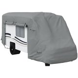  Navlake za kamper sive 610x235x275 cm netkana tkanina | Eponuda.com