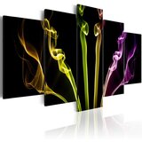  Slika - Multicolored streaks - 5 pieces 200x100 | shoptok.hr
