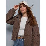 Sinsay Prošivena jakna s kapuljačom | shoptok.hr