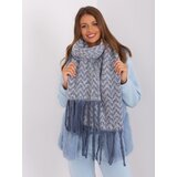 Wool Fashion Italia Scarf-AT-SZ-23125.75-white-blue | shoptok.hr