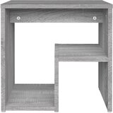  Noćni ormarići 2 kom sivi hrast 40x30x40 cm konstruirano drvo | shoptok.hr