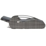 Garden Pleasure Siv vrtni ležalnik iz umetnega ratana Alassio - | Shoptok.si