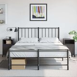 vidaXL Nočna omarica 2 kosa črna 36x39x59 cm jeklo | Shoptok.si