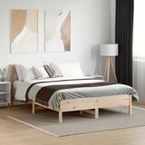  Okvir kreveta bez madraca 120 x 200 cm od masivne borovine | shoptok.hr
