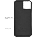 Satin silikonski ovitek za Samsung Galaxy S24 5G - črn | Shoptok.si