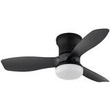 Globo 03669 - Prigušiva stropni ventilator IRWIN LED/15W/230V 2700-6500K crna+daljinski upravljač Cene