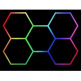  Hexagon LED tube 5 heads RGB 12V 410mm 24pcs Cene