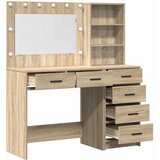  Toaletni stol Smeđa 78.5 x 41 x 135 cm Konstruirano drvo | shoptok.hr