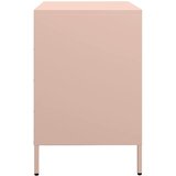  Komoda ružičasta 68x39x58,5 cm hladno valjani čelik | shoptok.hr