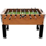 In Stolni nogomet čelični 60 kg 140x74,5x87,5 cm svjetlosmeđi/crni | shoptok.hr