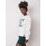 ex moda Sweatshirt-EM-BL-624.90P-white-green | Shoptok.si