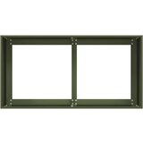 vidaXL Sadilica maslinastozelena 80x40x40 cm hladno valjani čelik | shoptok.hr