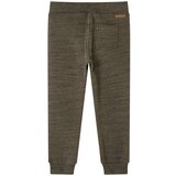  Dječji donji dio trenirke tamni kaki prošarani 104 | shoptok.hr
