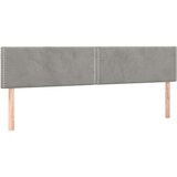  Krevet s oprugama i madracem svjetlosivi 200x200 cm baršunasti | shoptok.hr