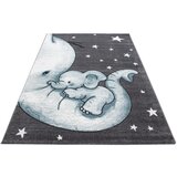 Ben'n'jen Otroška Preproga Kids, 120x170cm, Siva, Bela, Modra | Shoptok.si