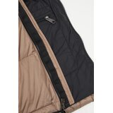 The North Face Zimska jakna '1996 RETRO NUPTSE' svetlo rjava / črna / bela | Shoptok.si