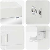  Set namještaja za kupaonicu s ladicama TULUM Visoki sjaj bijela | shoptok.hr
