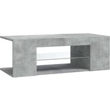 vidaXL TV ormarić s LED svjetlima siva boja betona 90 x 39 x 30 cm | shoptok.hr