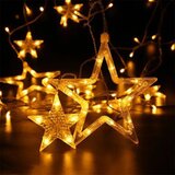  led sijalice sa padajućim zvezdama i zvezdicama žuta Cene