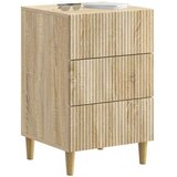 vidaXL Noćni ormar Hrast sonoma 43 x 41 x 66 5 cm Konstruirano drvo - Hrast sonoma | shoptok.hr